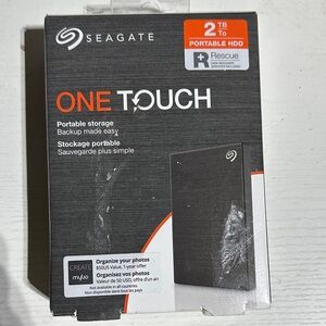 Seagate One Touch Portable Storage Backup (2 TB)